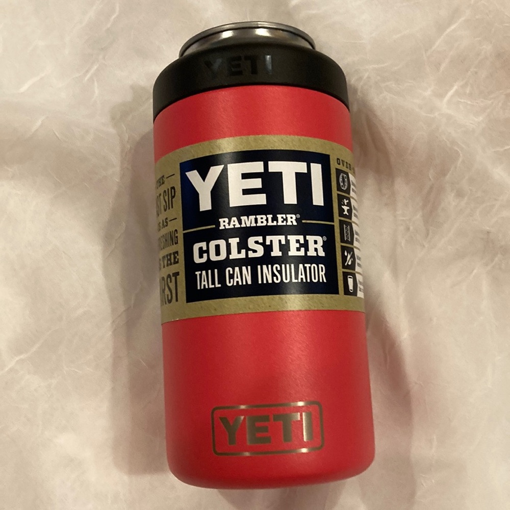 YETI Rambler Colster Tall Can Insulator - Bimini Pink